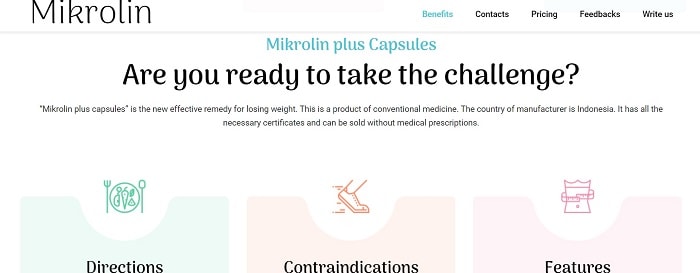 Mikrolin.plus — Industrial · B2B, Landing Pages. Разработка сайта, Lev Group